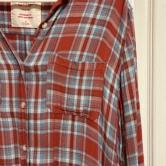 LIKE NEW! Women's Upcycled Gypsy Custom Flannel w/Ruffle - MEDIUM - Picture 5 of 12